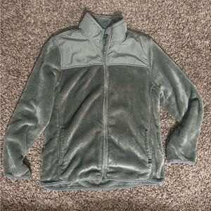 Women's Green Fleece Sweatshirt